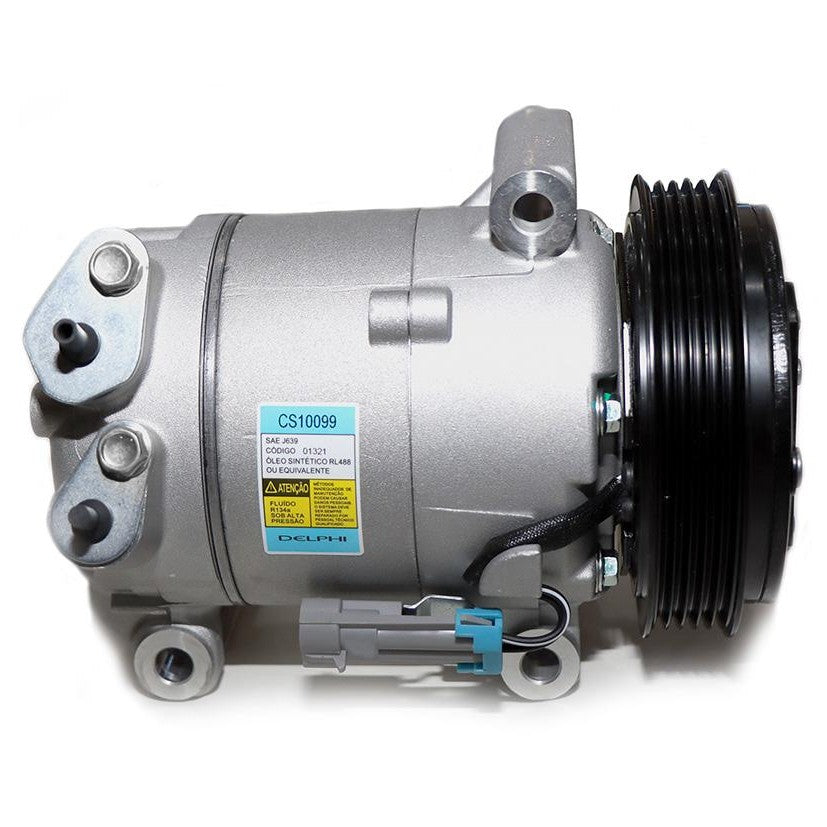 Compressor Ar Condicionado MOBI UNO PALIO SIENA FIORINO STRADA GRAND SIENA - Delphi - CS10099 - (7)