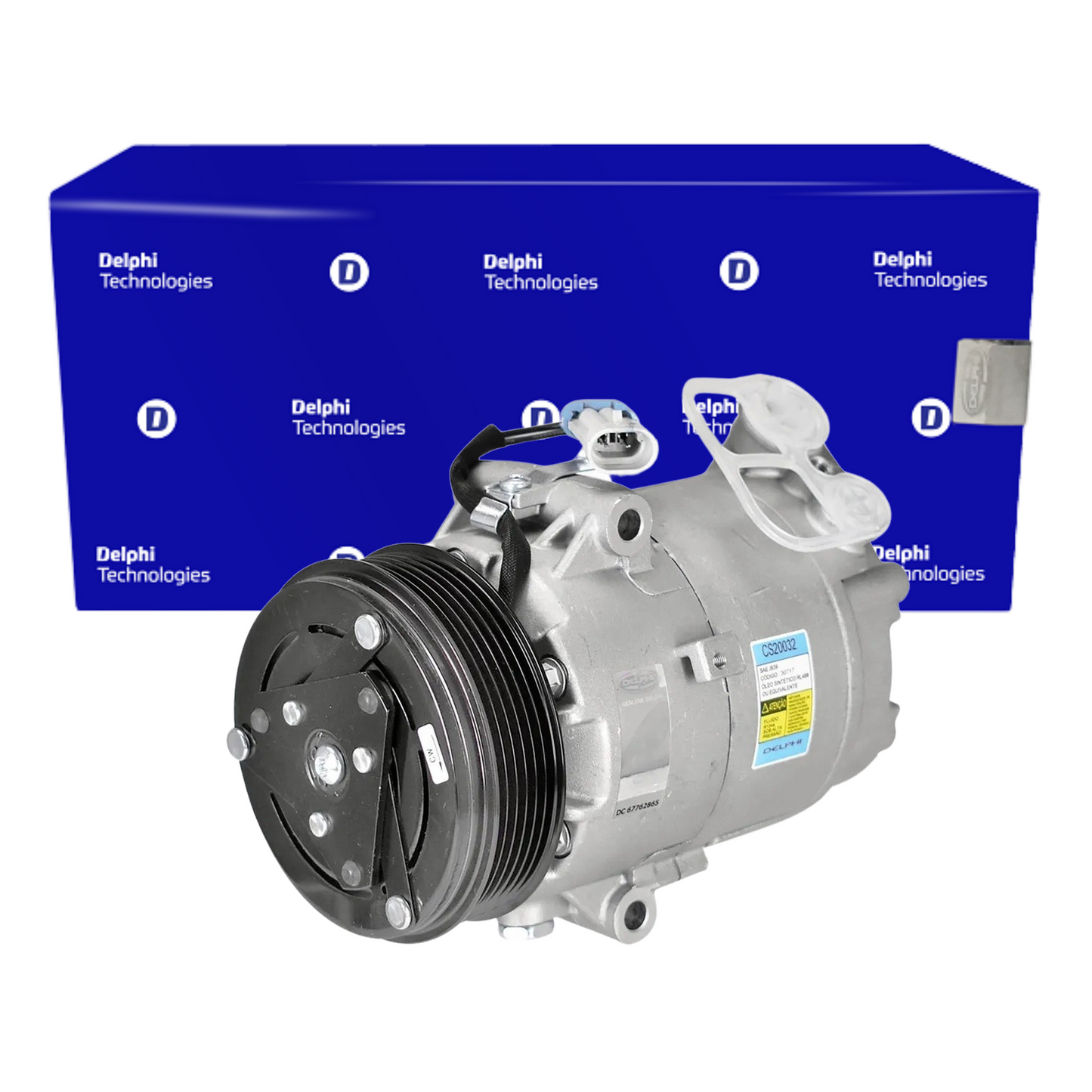 Compressor Ar Condicionado ASTRA 2.0 VECTRA 2.0 2.2 2.4 - Delphi - CS20032 - (1)