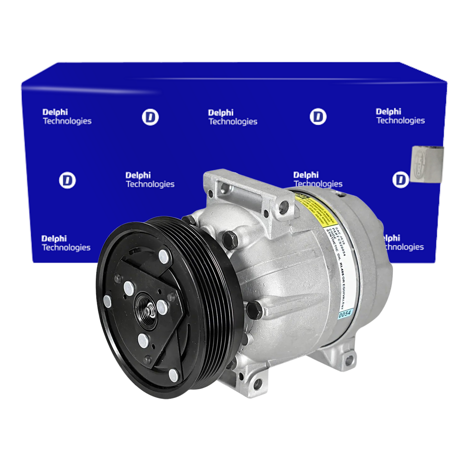 Compressor Ar Condicionado MEGANE SCENIC 1.6 - Delphi - CS20054 - (1)