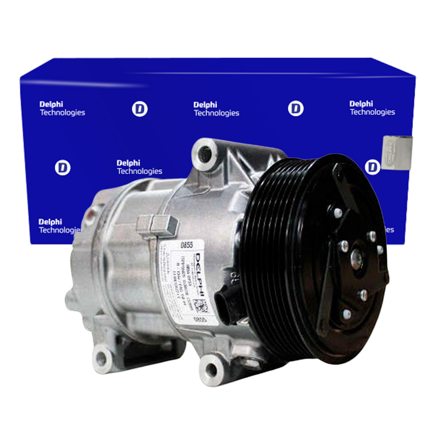 Compressor Ar Condicionado MEGANE SCENIC 1.6 2.0 - Delphi - CS20069 - (1)