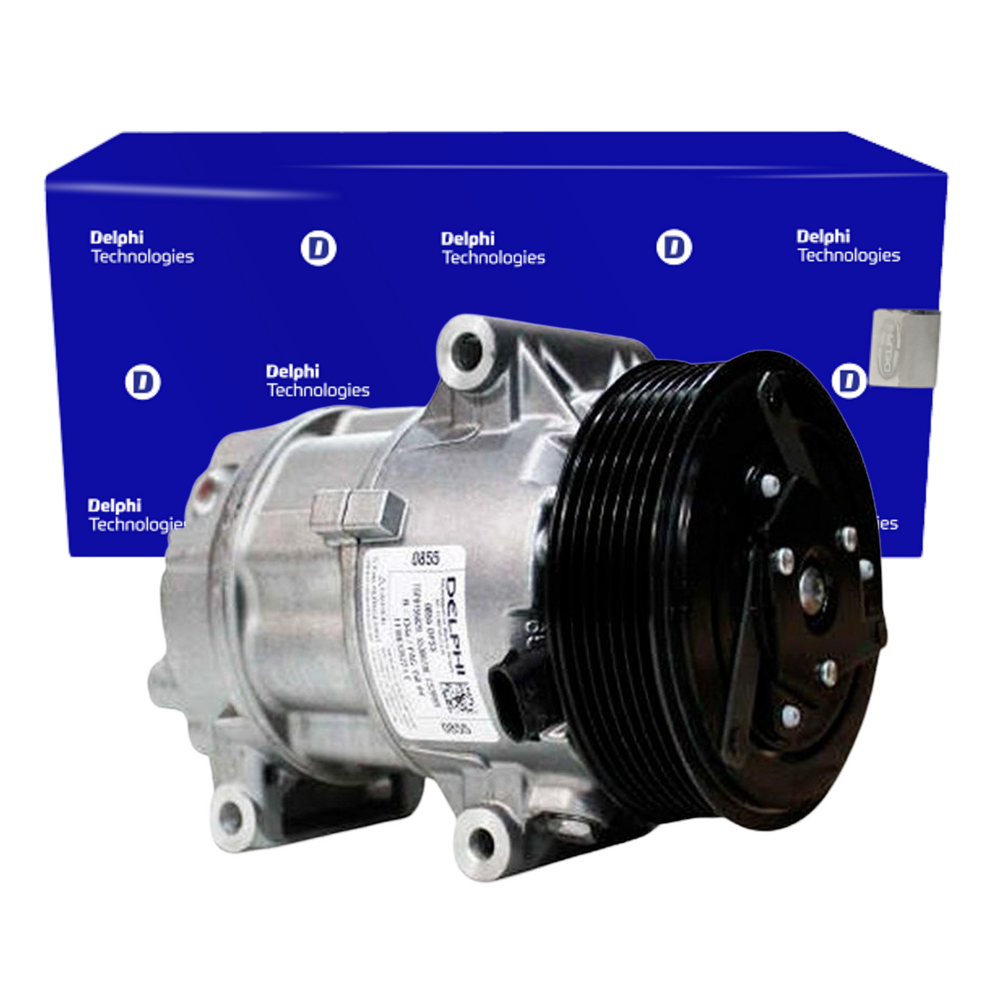 Compressor Ar Condicionado MEGANE SCENIC 1.6 2.0 - Delphi - CS20069 - (1)