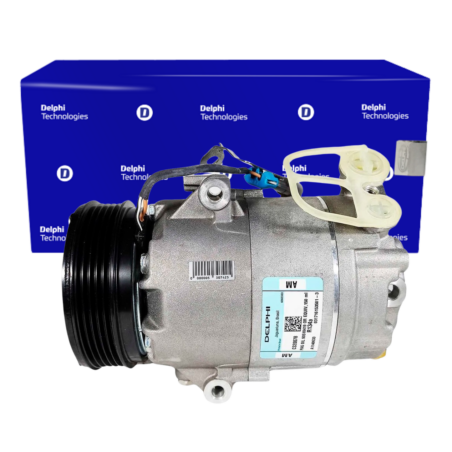 Compressor Ar Condicionado AGILE MONTANA 1.4 - Delphi - CS20078 - (1)