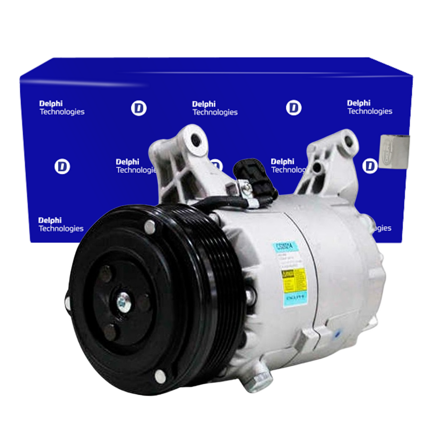 Compressor Ar Condicionado PALIO SIENA IDEA PUNTO STRADA BRAVO DOBLO LINEA - Delphi - CS20214 - (1)