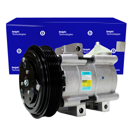 Compressor Ar Condicionado FIESTA KA ECOSPORT COURIER ESCORT - Delphi - CS20239 - (1)