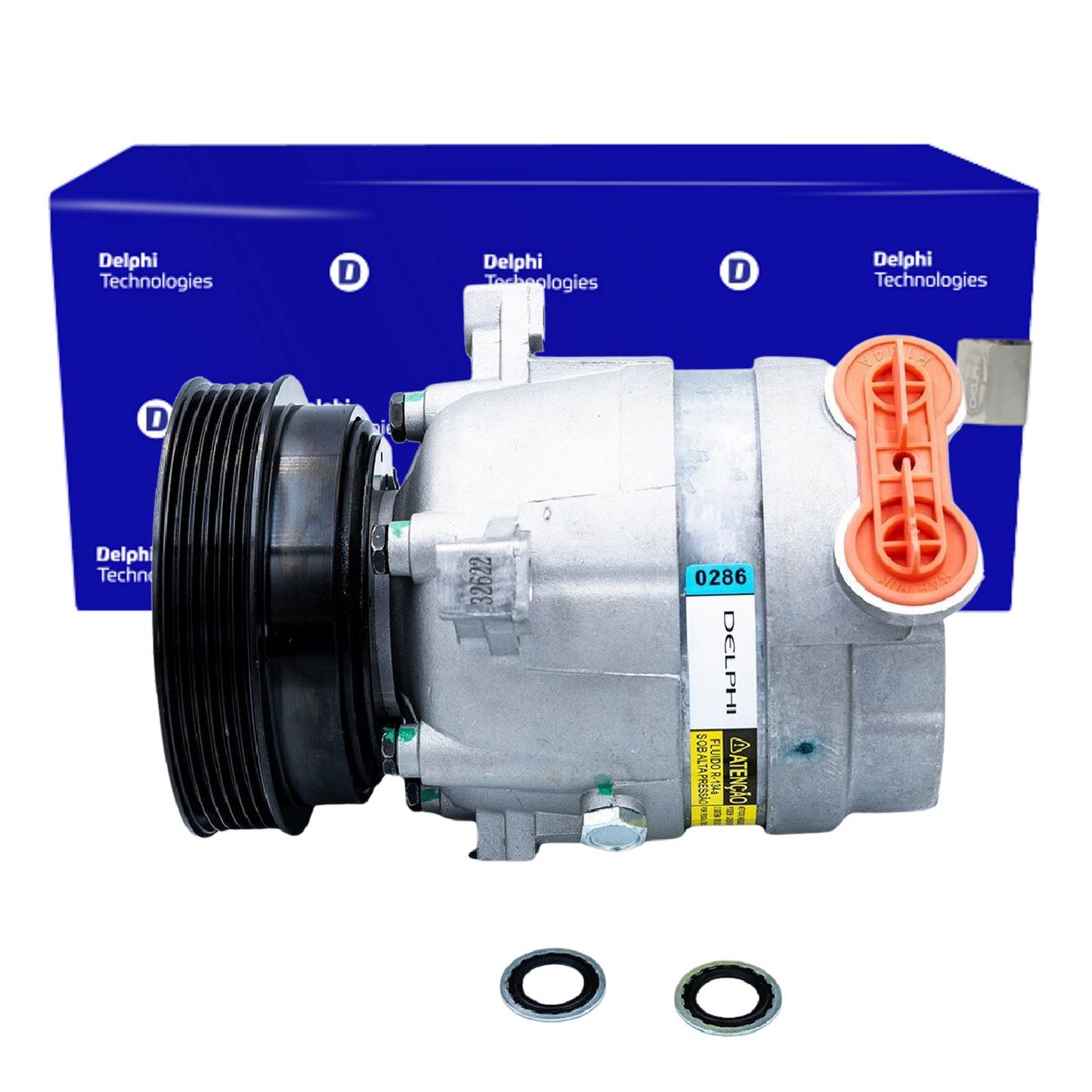 Compressor Ar Condicionado CORSA 1.0 1.4 1.6 CLASSIC 1.6 - Delphi - CS20286 - (1)