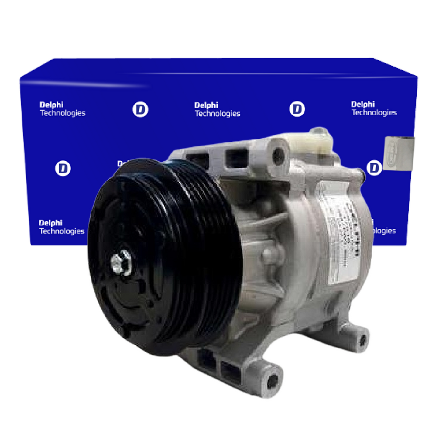 Compressor Ar Condicionado UNO SIENA PALIO FIORINO STRADA IDEA PUNTO - Delphi - CS20403 - (1)