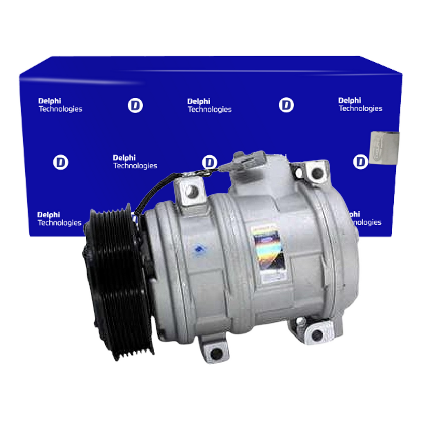 Compressor Ar Condicionado HILUX 2.5 2005 a 2011 2.7 2013 a 2015 3.0 2012 a 2015 - Delphi - CS20418 - (1)