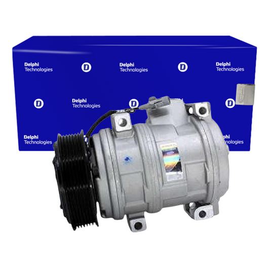 Compressor Ar Condicionado HILUX 2.5 2005 a 2011 2.7 2013 a 2015 3.0 2012 a 2015 - Delphi - CS20418 - (1)