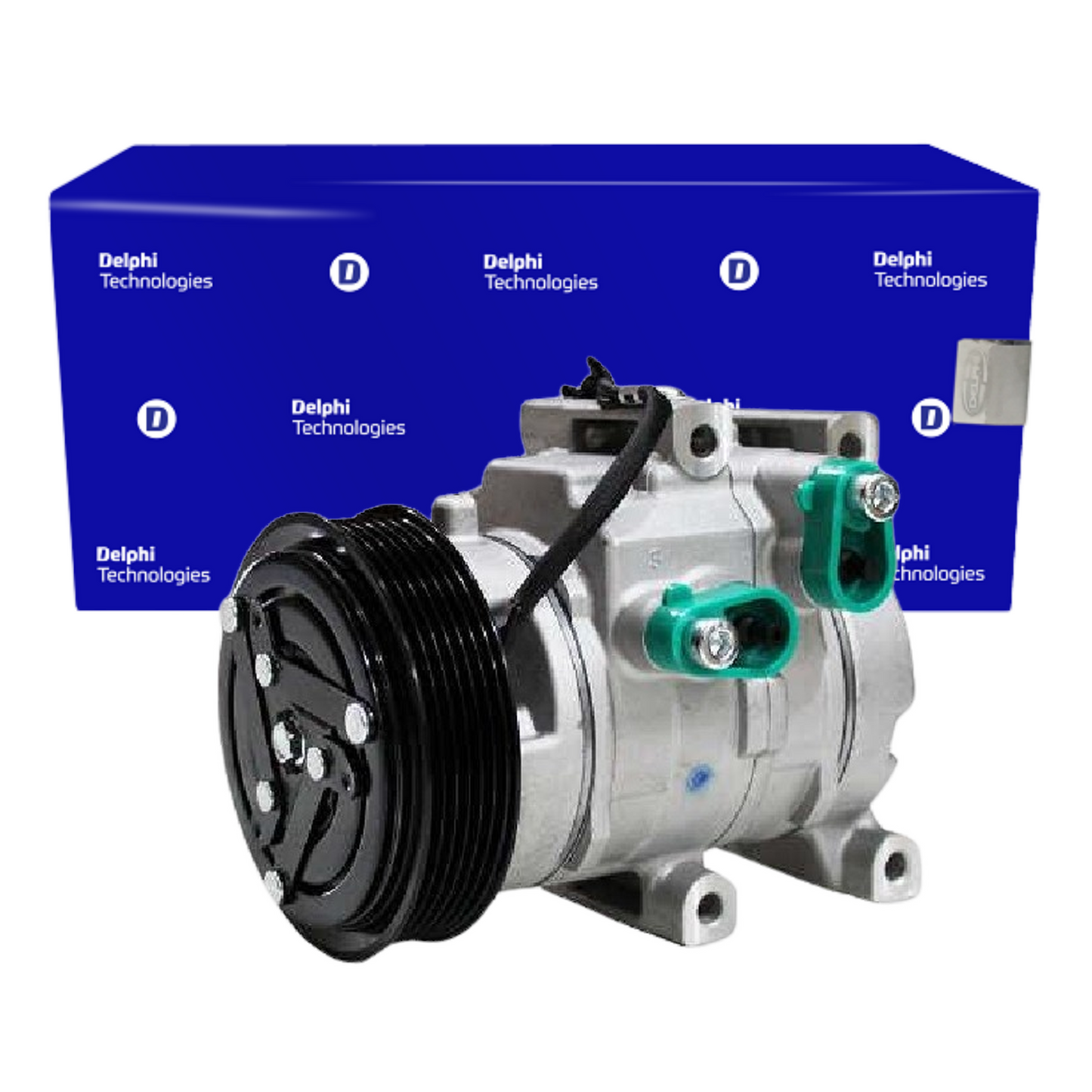 Compressor Ar Condicionado HB20 HB20S HB20X 1.6 - Delphi - CS20416 - (1)