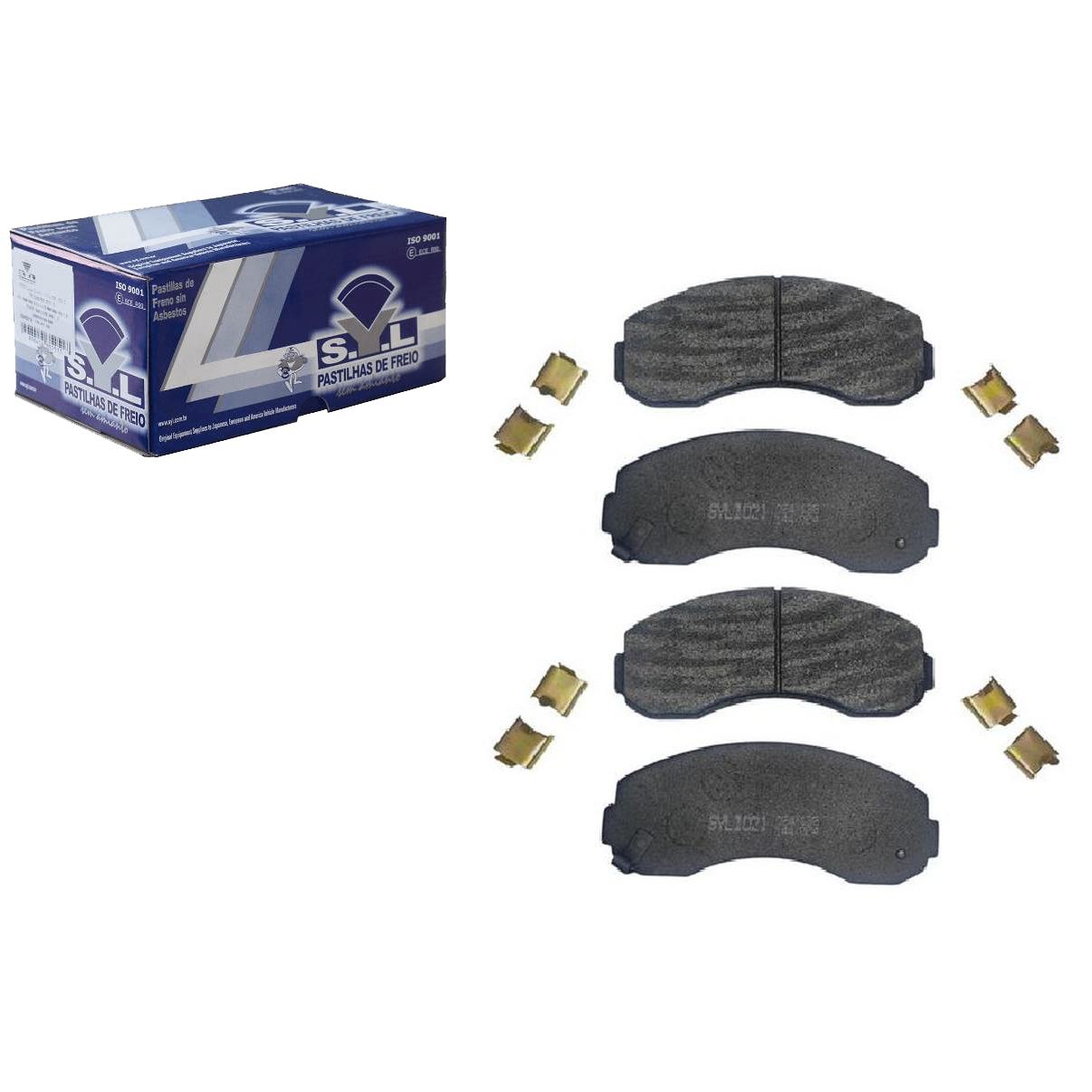 Pastilhas de Freio - Syl - 1021 - (1)