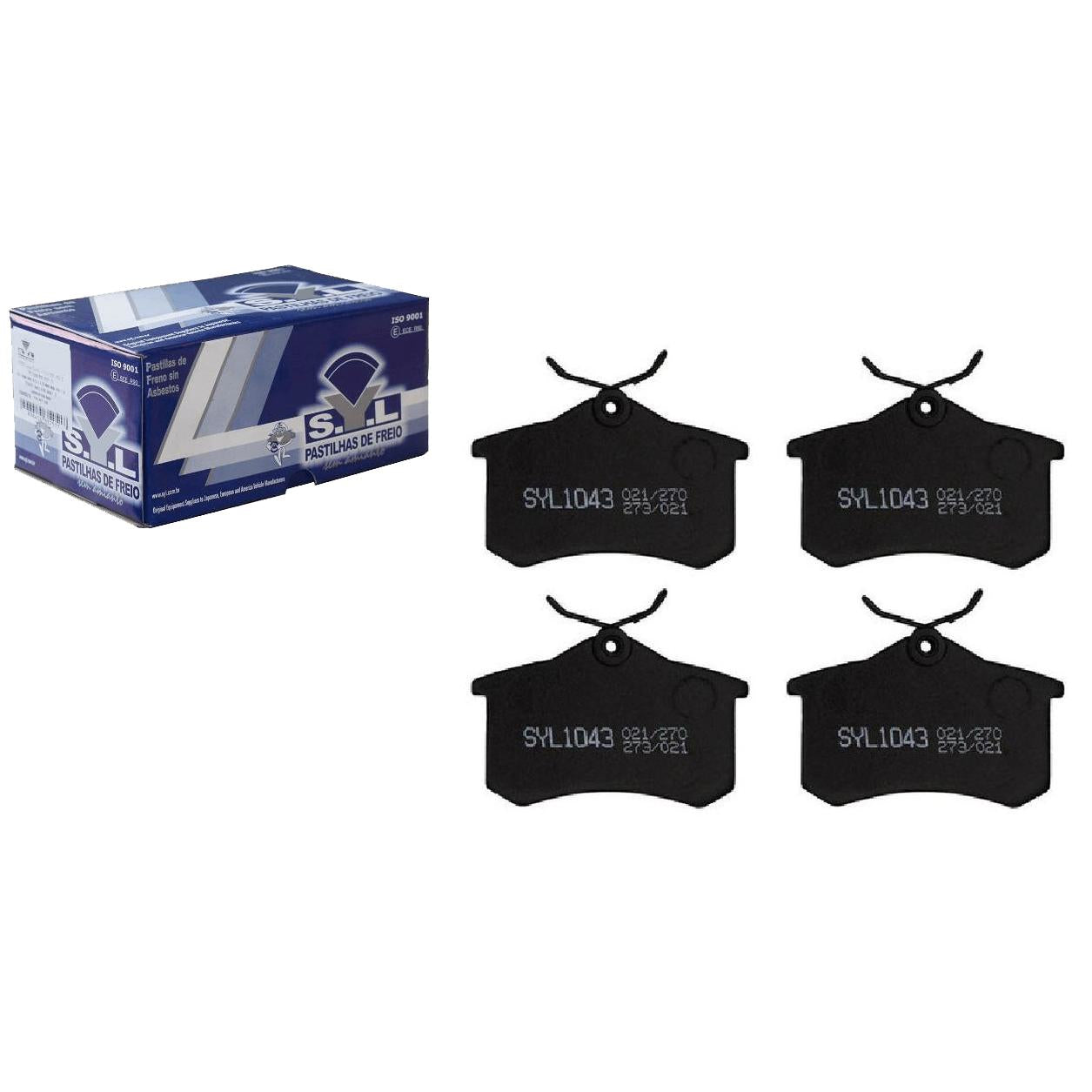 Pastilhas de Freio - Syl - 1043 - (1)