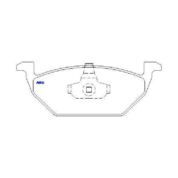 Pastilhas de Freio - Syl - 1047 - (2)
