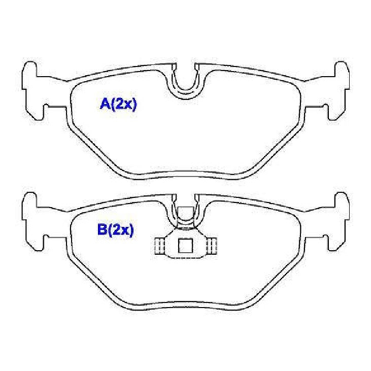 Pastilhas de Freio - Syl - 1060 - (3)