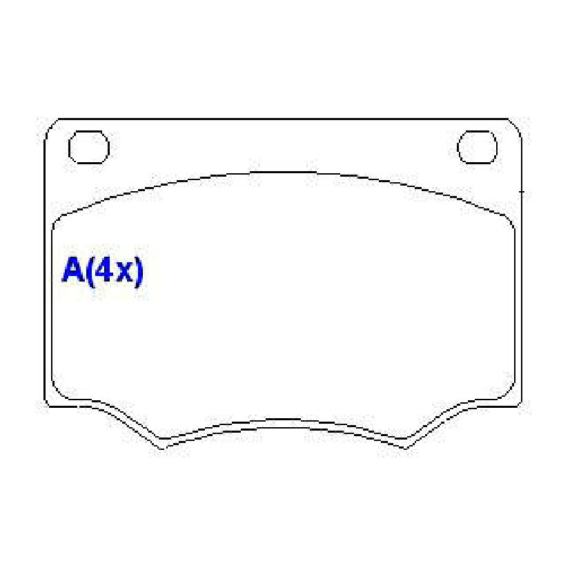 Pastilhas de Freio - Syl - 1088 - (2)