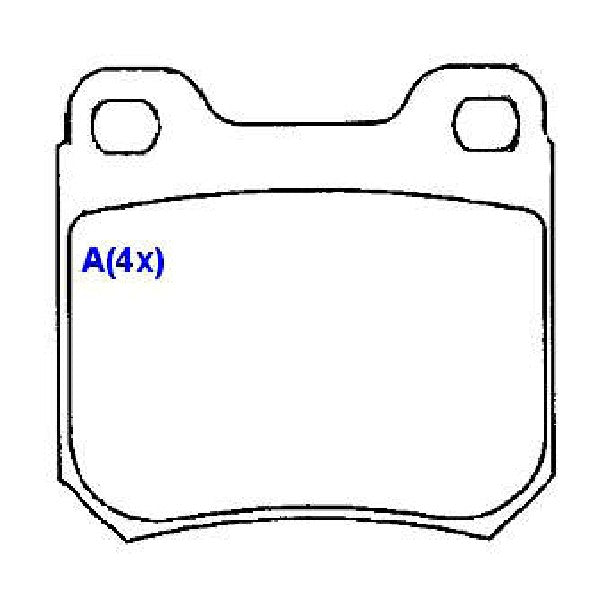 Pastilhas de Freio - Syl - 1095 - (2)