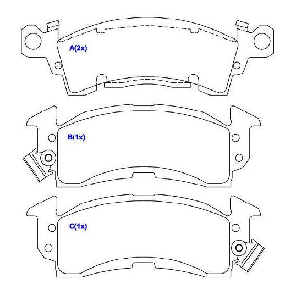 Pastilhas de Freio - Syl - 1112 - (2)