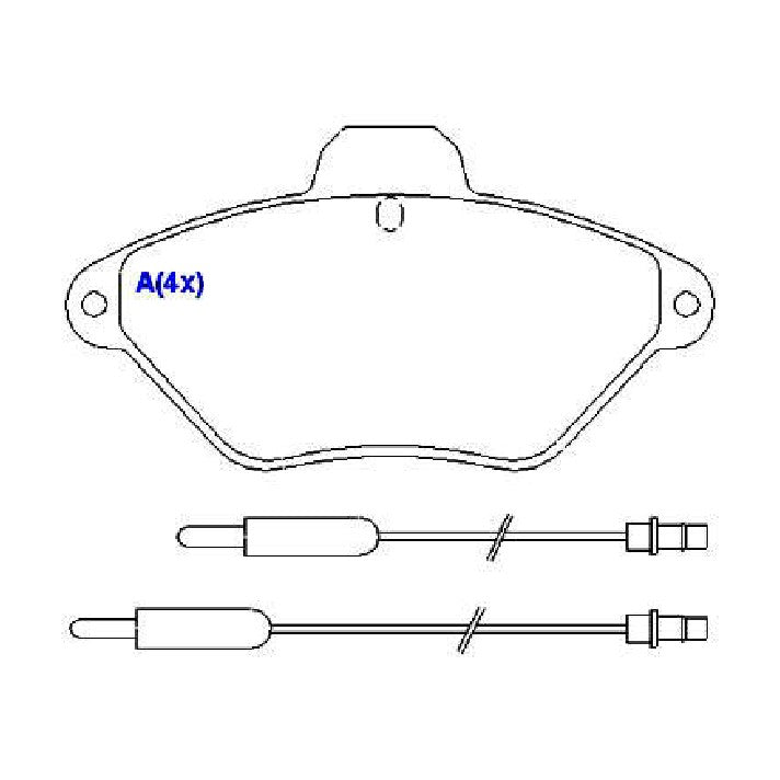 Pastilhas de Freio - Syl - 1159 - (3)