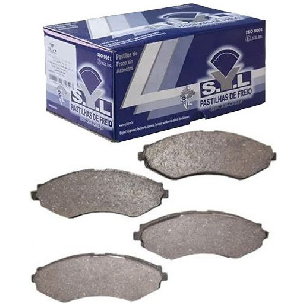 Pastilhas de Freio - Syl - 1162 - (1)