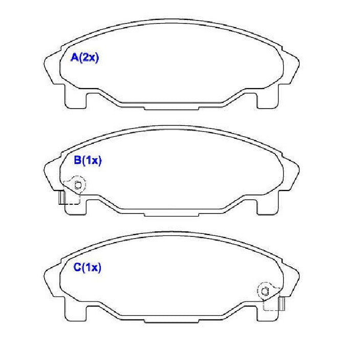 Pastilhas de Freio - Syl - 1170 - (2)