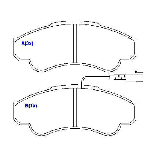 Pastilhas de Freio - Syl - 1204 - (2)