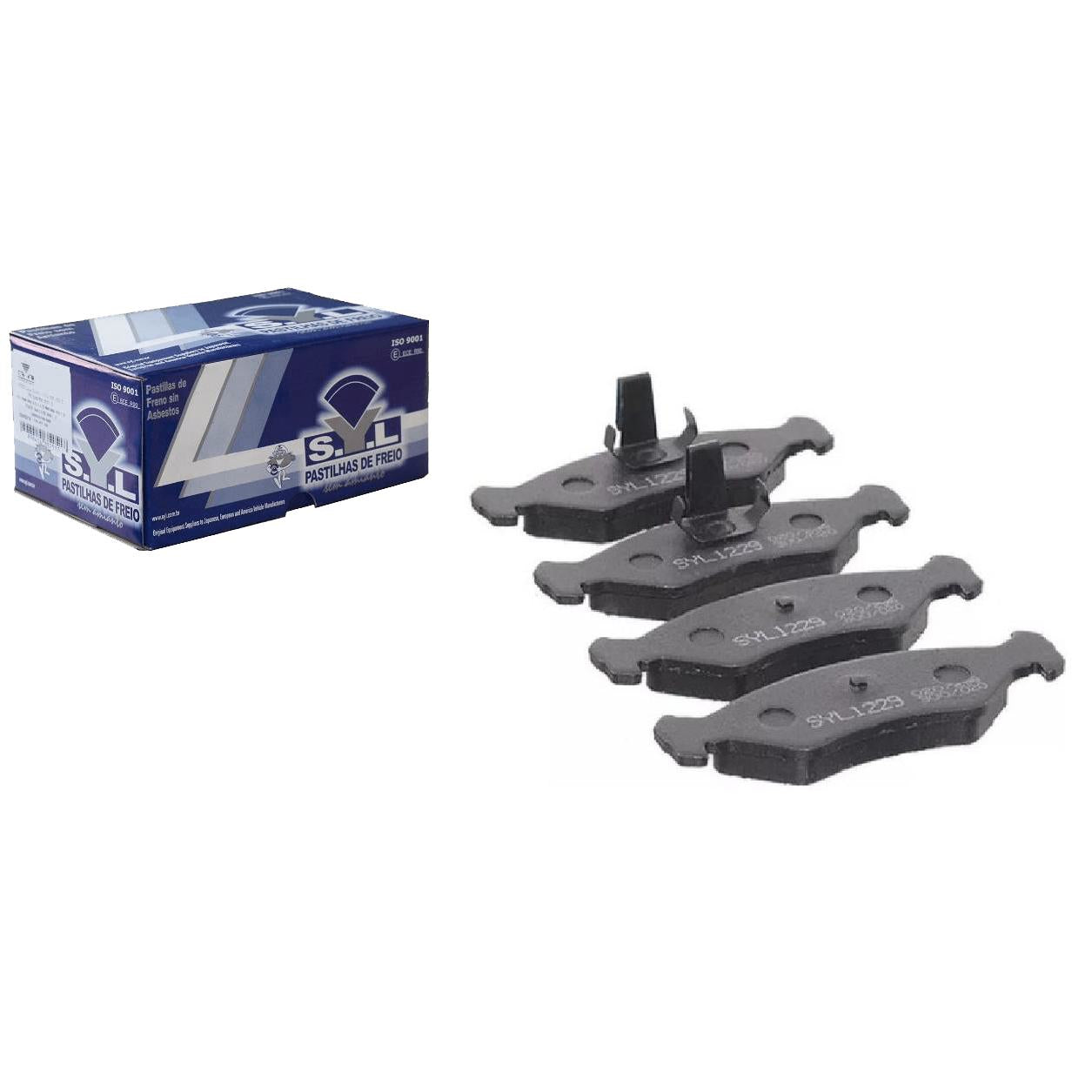 Pastilhas de Freio - Syl - 1229 - (1)