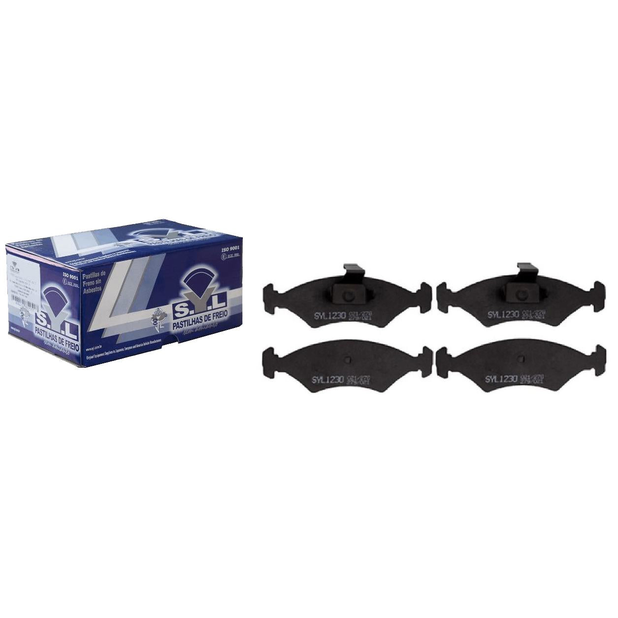Pastilhas de Freio - Syl - 1230 - (1)