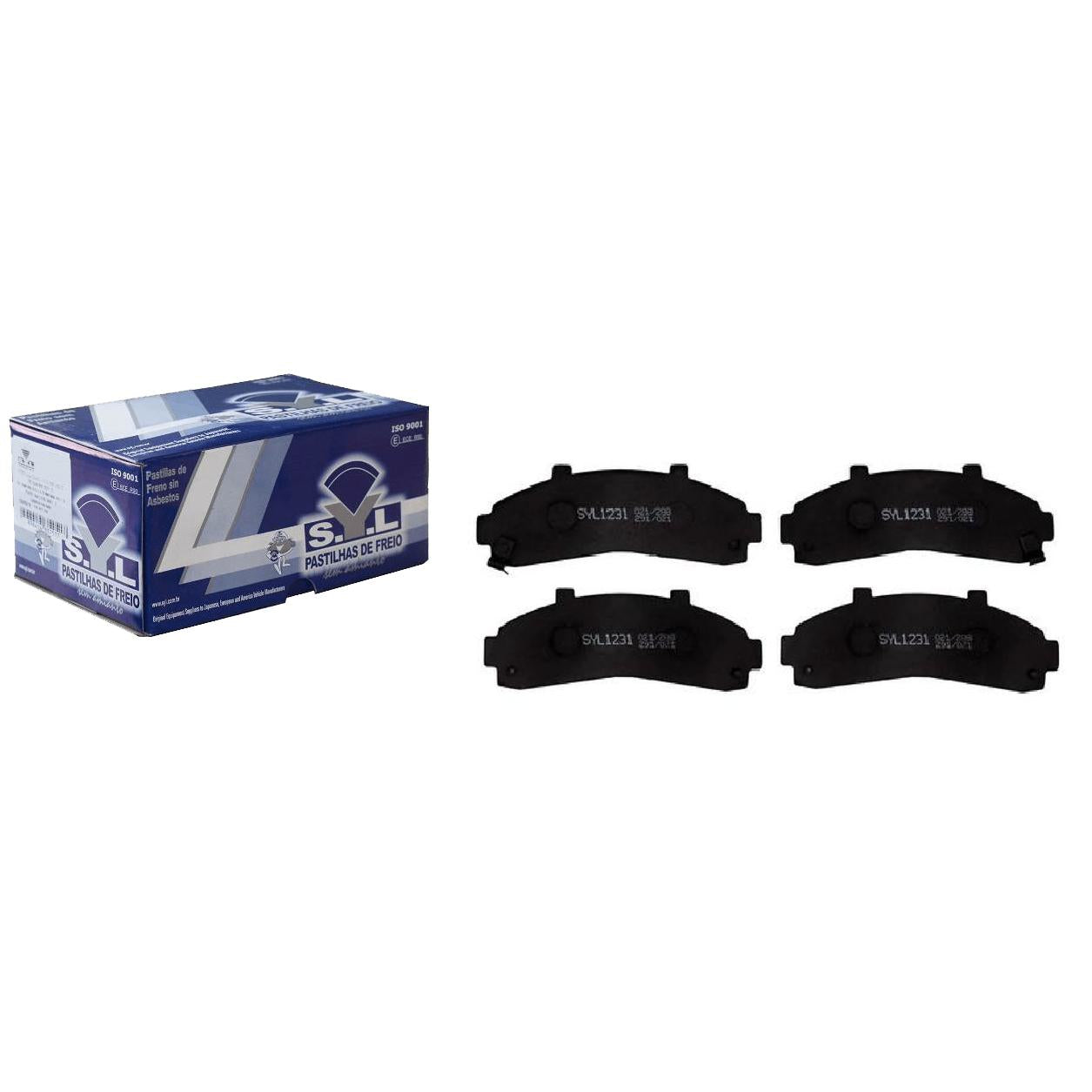 Pastilhas de Freio - Syl - 1231 - (1)