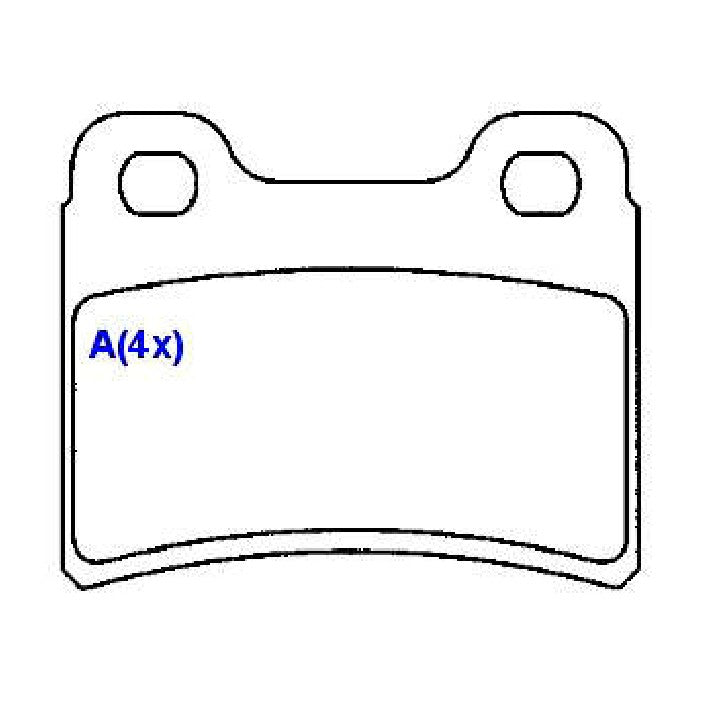 Pastilhas de Freio - Syl - 1238 - (4)