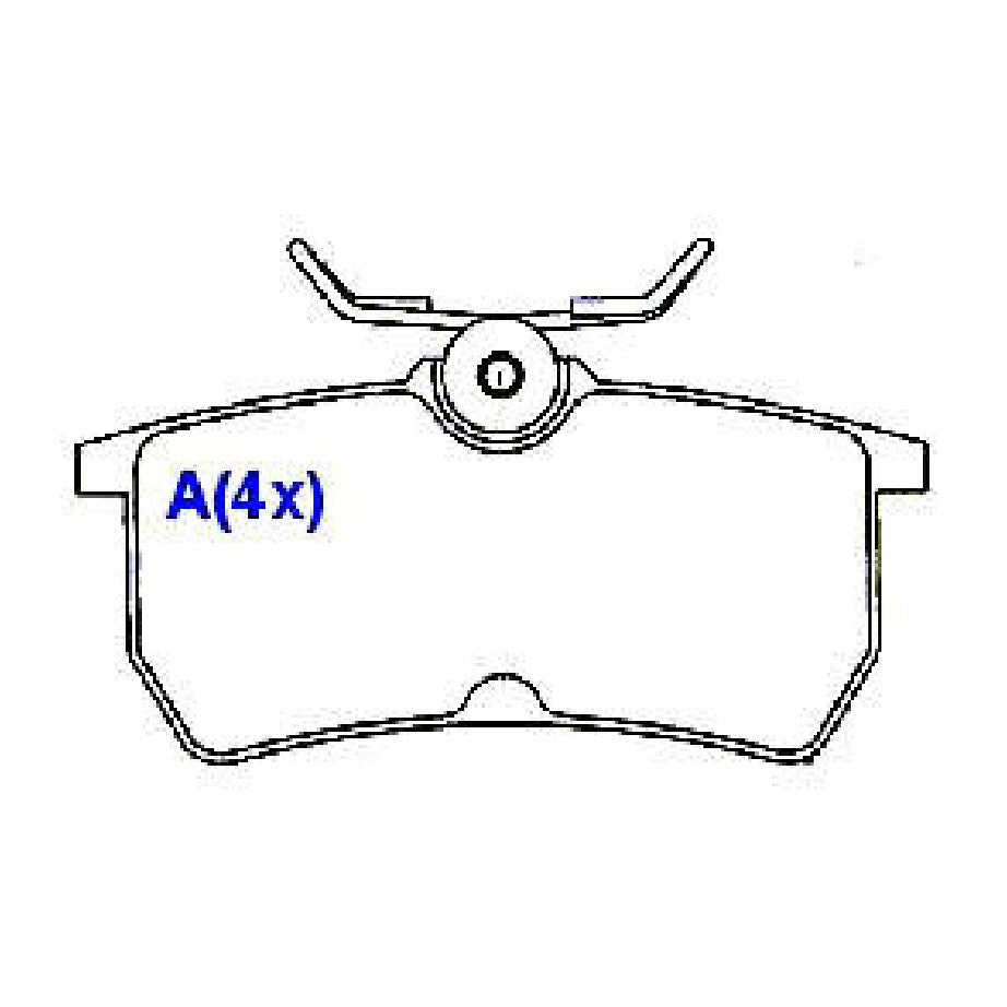 Pastilhas de Freio - Syl - 1241 - (4)