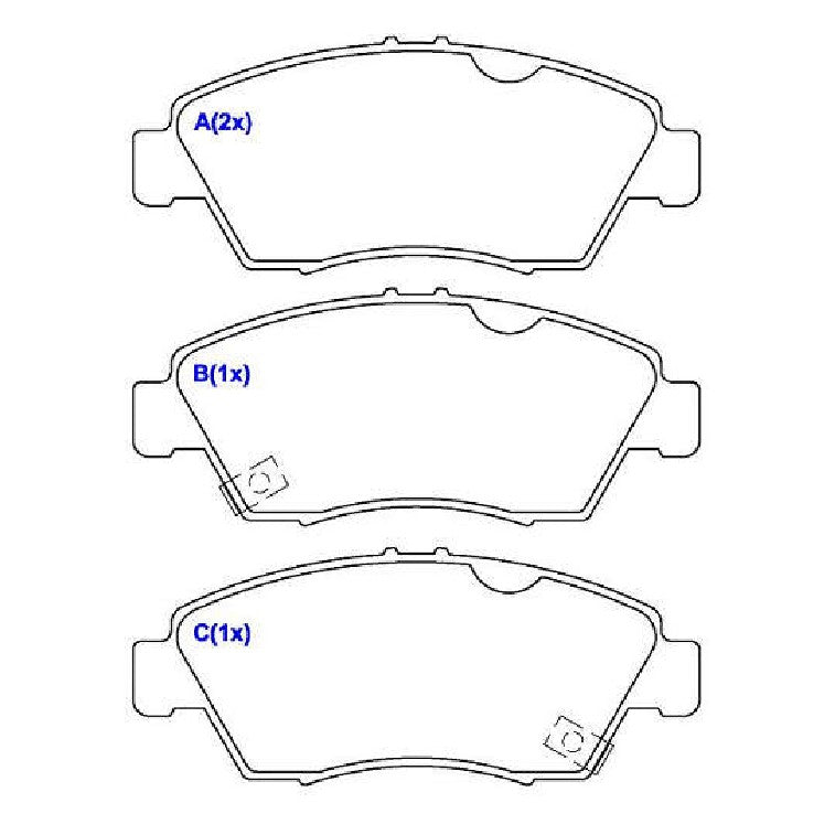 Pastilhas de Freio - Syl - 1251 - (4)