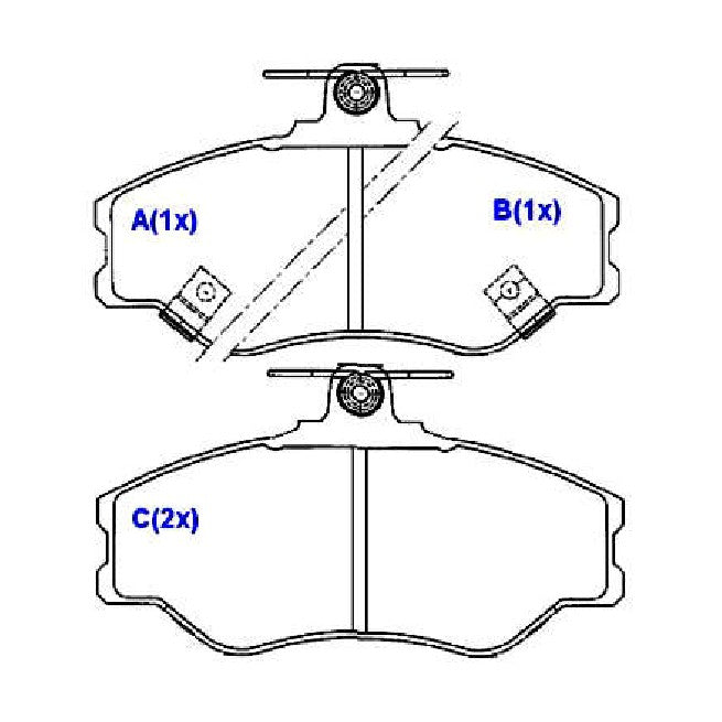 Pastilhas de Freio - Syl - 1260 - (2)