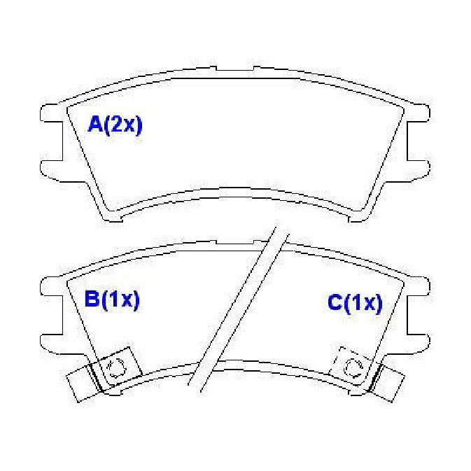 Pastilhas de Freio - Syl - 1263 - (2)