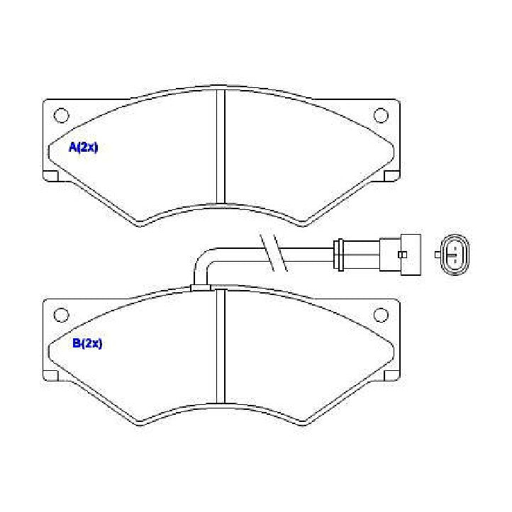 Pastilhas de Freio - Syl - 1271 - (4)