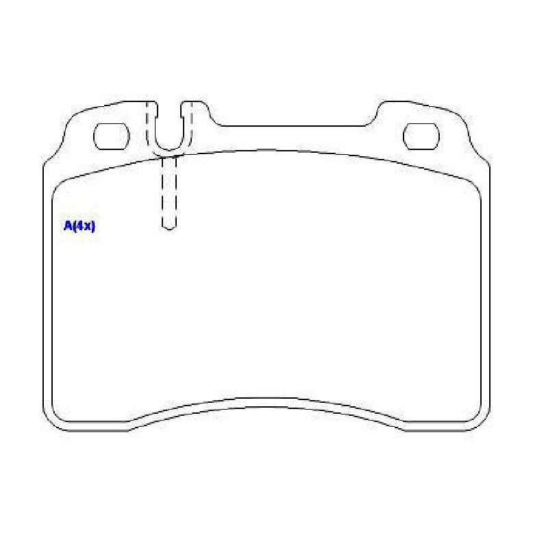 Pastilhas de Freio - Syl - 1298 - (4)