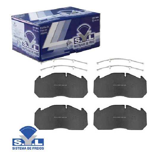 Pastilhas de Freio - Syl - 1303 - (1)