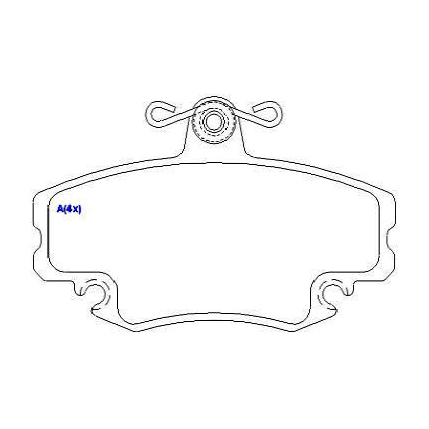 Pastilhas de Freio - Syl - 1357 - (3)