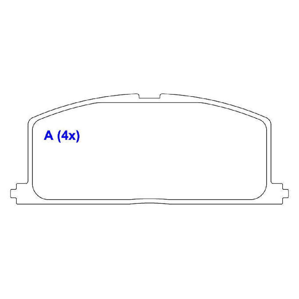 Pastilhas de Freio - Syl - 1381 - (3)