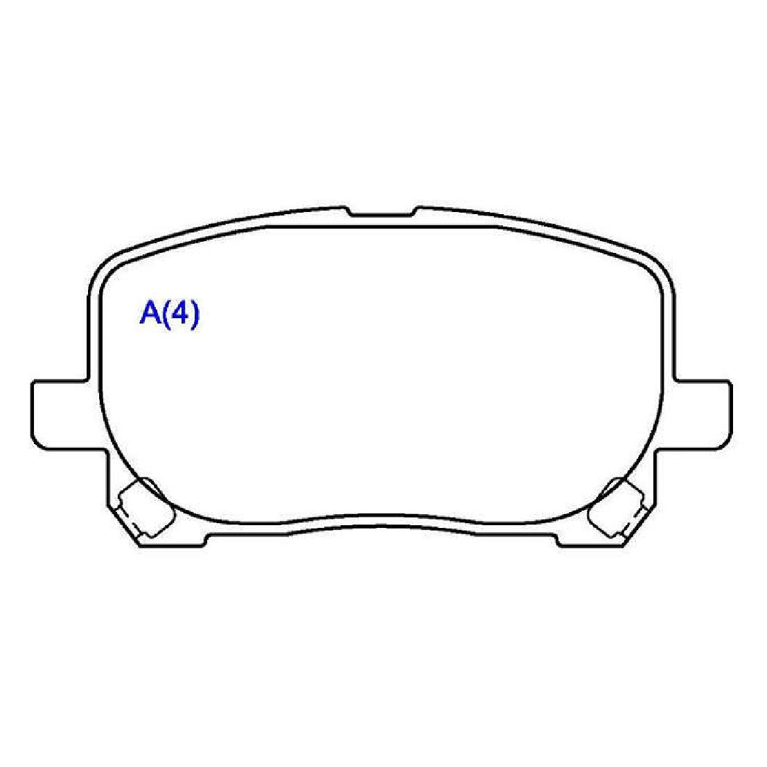 Pastilhas de Freio - Syl - 1399 - (2)
