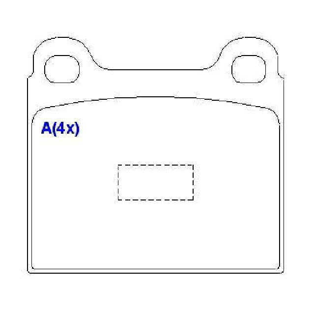Pastilhas de Freio - Syl - 1402 - (3)