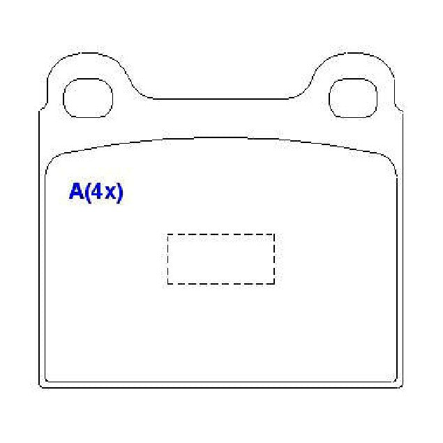 Pastilhas de Freio - Syl - 1403 - (2)