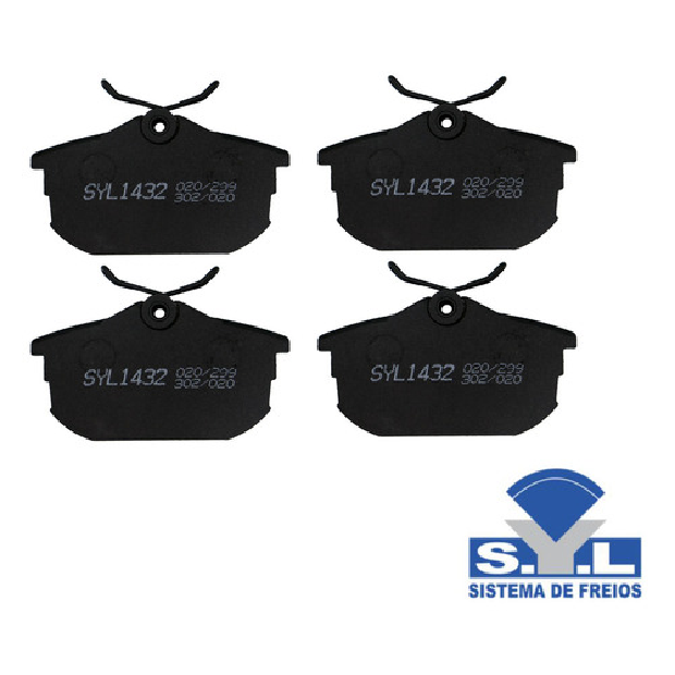 Pastilhas de Freio - Syl - 1432 - (2)