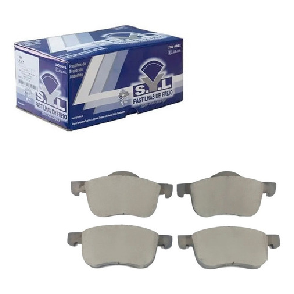 Pastilhas de Freio - Syl - 1435 - (1)