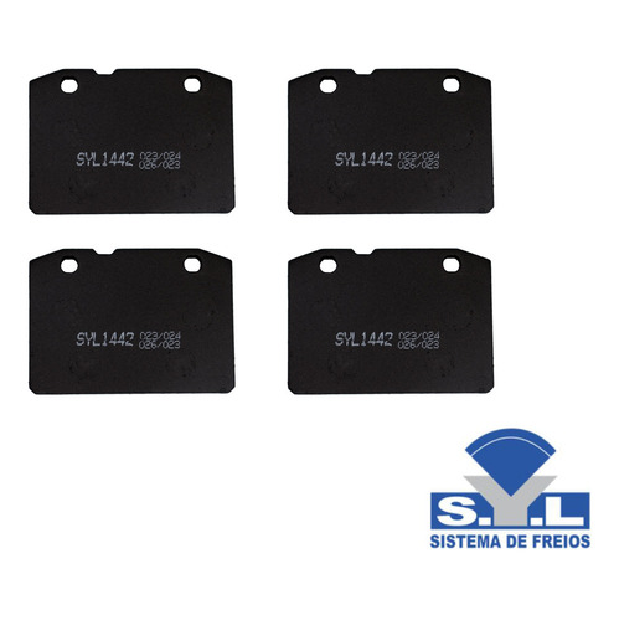 Pastilhas de Freio - Syl - 1442 - (2)