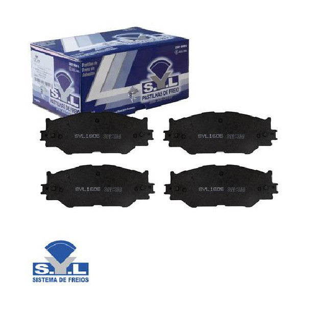 Pastilhas de Freio - Syl - 1606 - (1)
