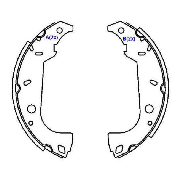 Sapata de Freio - Syl - 203007 - (3)