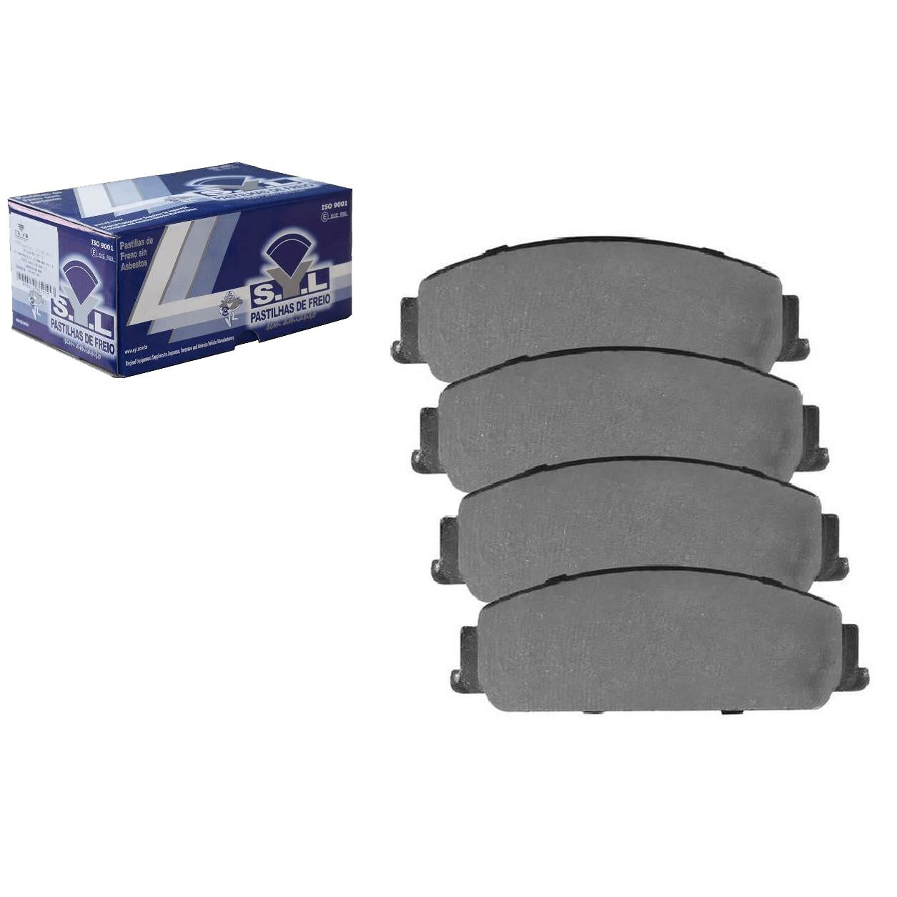 Pastilhas de Freio - Syl - 2097 - (1)