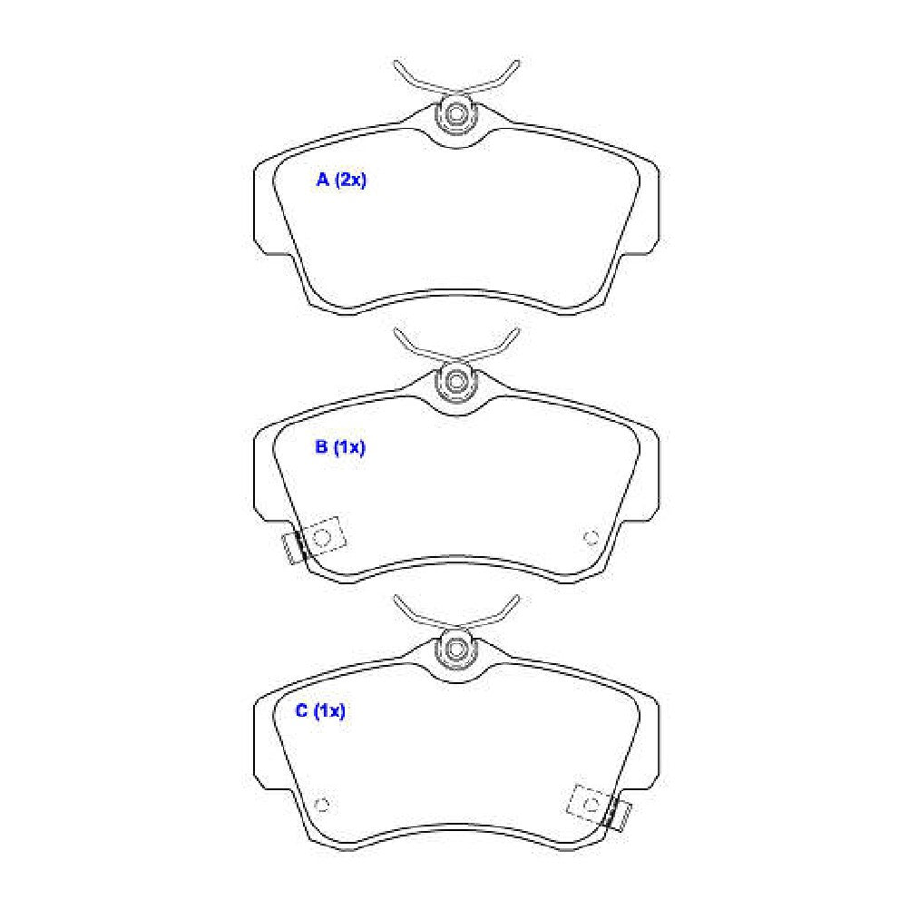 Pastilhas de Freio - Syl - 2126 - (2)