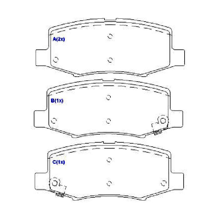 Pastilhas de Freio - Syl - 2129 - (2)