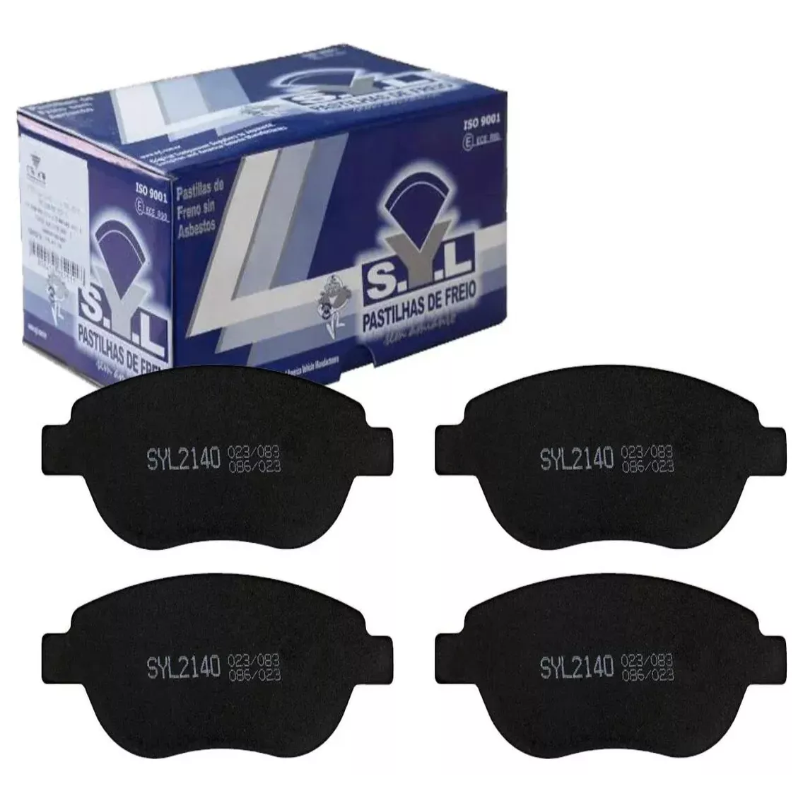 Pastilhas de Freio - Syl - 2140 - (1)