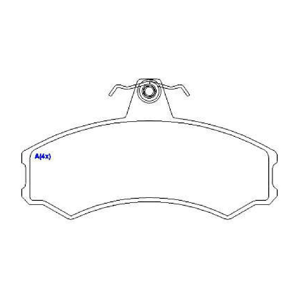 Pastilhas de Freio - Syl - 2141 - (1)